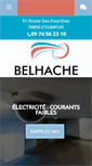 Mobile Screenshot of belhache-pascal.com