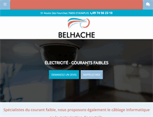 Tablet Screenshot of belhache-pascal.com